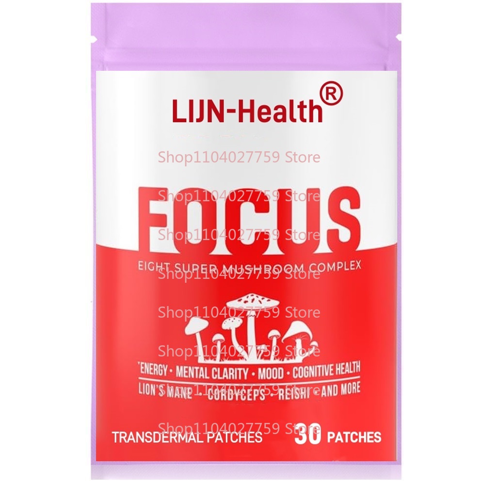 Lion Mane Mushroom - 30 Patches Mushroom Complex Transdermal Patches