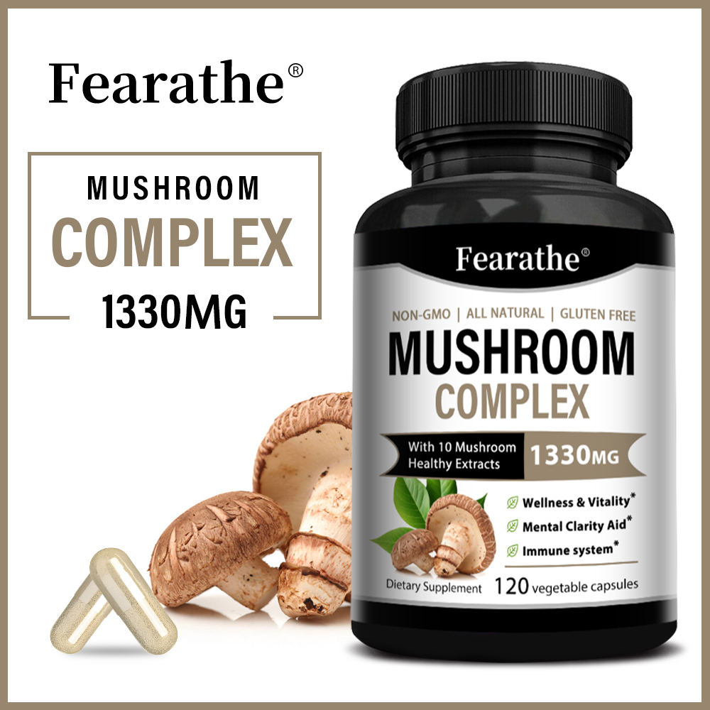 Mushroom Complex Capsules, Lio – Lion Mane Mushroom recenzja i cena
