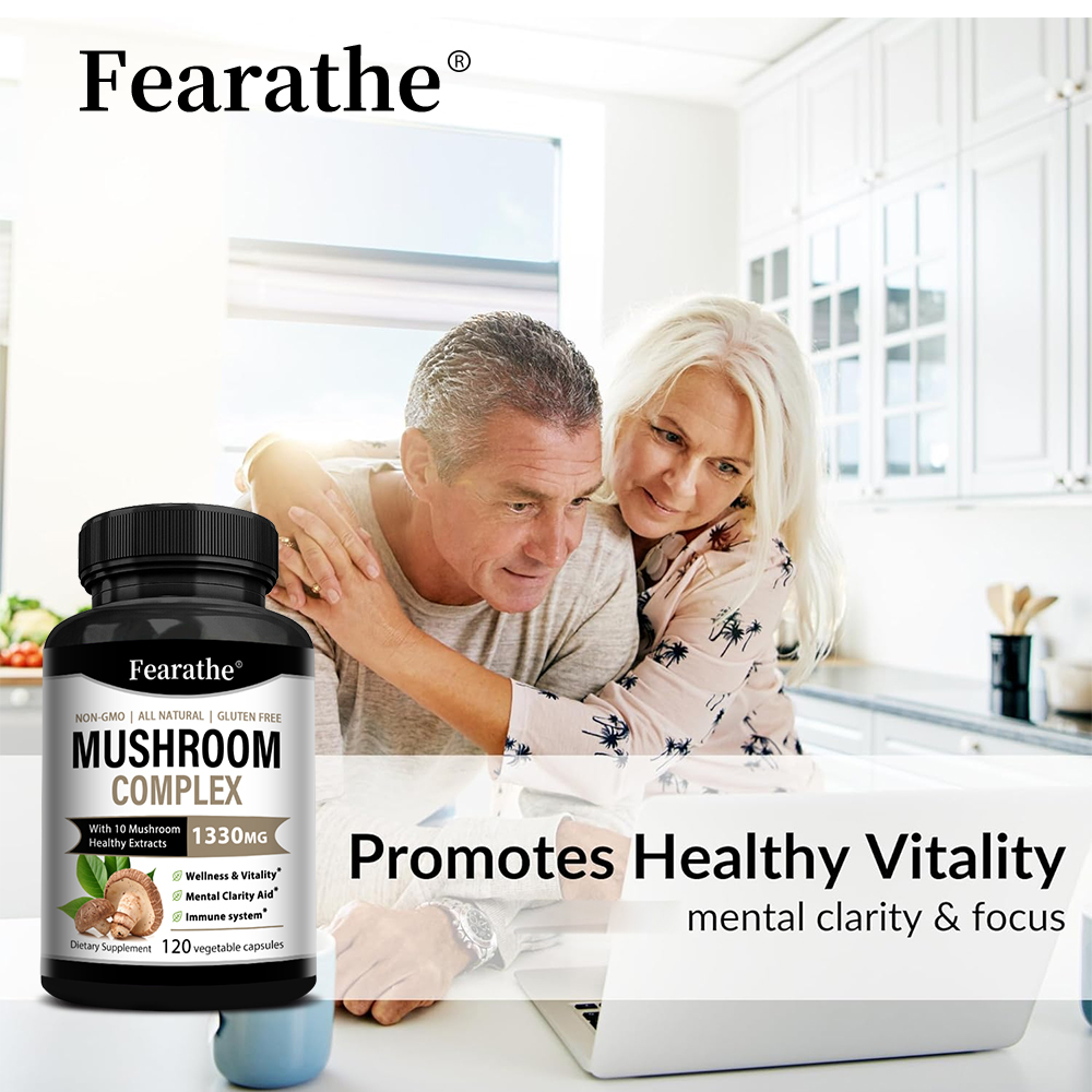 Mushroom Complex Capsules, Lio – Lion Mane Mushroom recenzja i cena