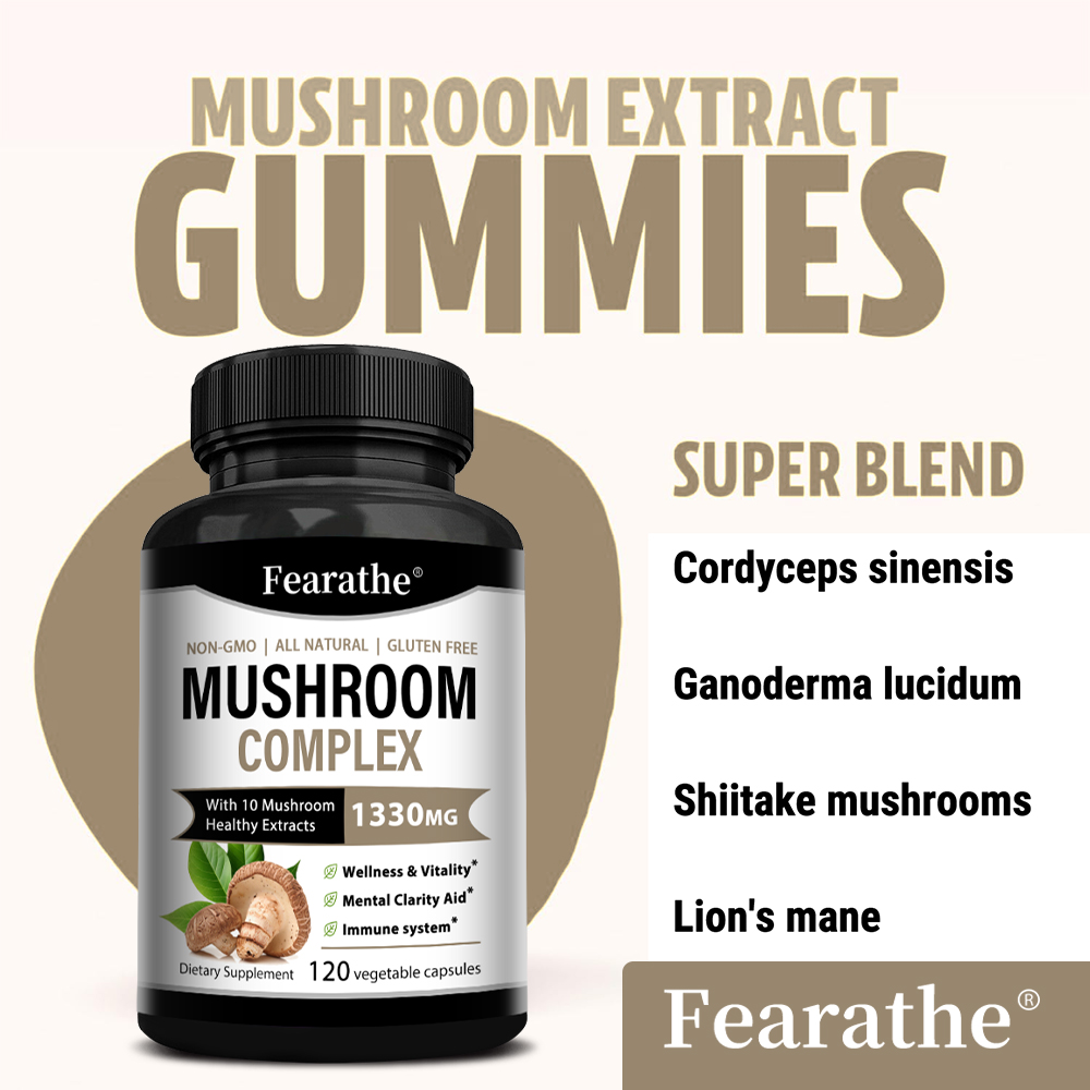 Mushroom Complex Capsules, Lio – Lion Mane Mushroom recenzja i cena