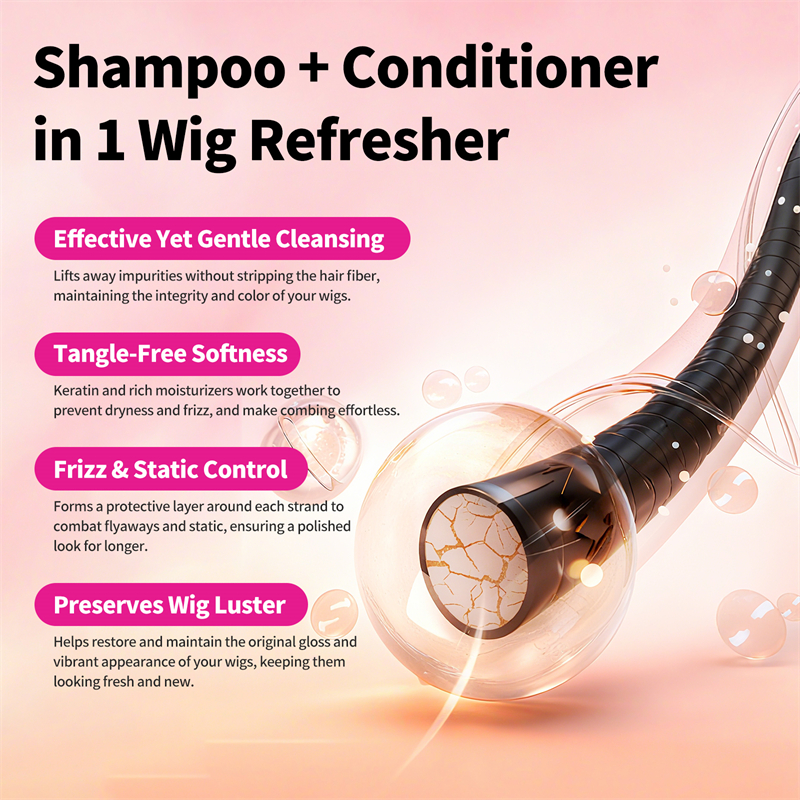 2-IN-1 Wig Shampoo Professiona – Biotin Hair Growth recenzja i cena