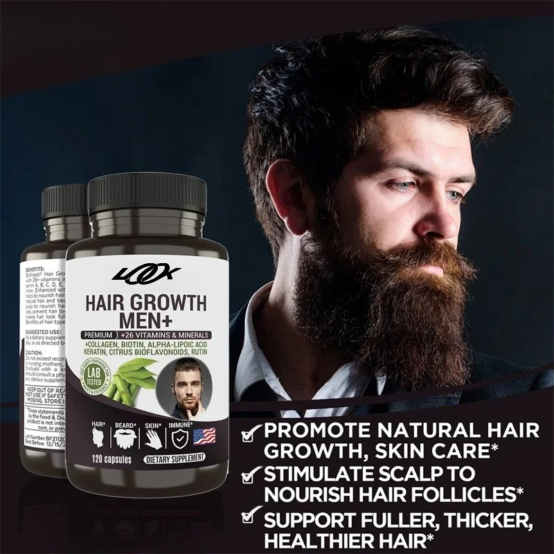 Hair Growth Men Supplement - P – Biotin Hair Growth recenzja i cena