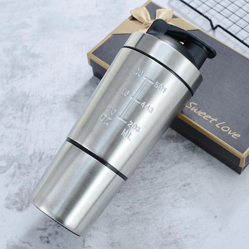 Stainless Steel Protein Shaker – Nutrition Sports Fitness recenzja i cena