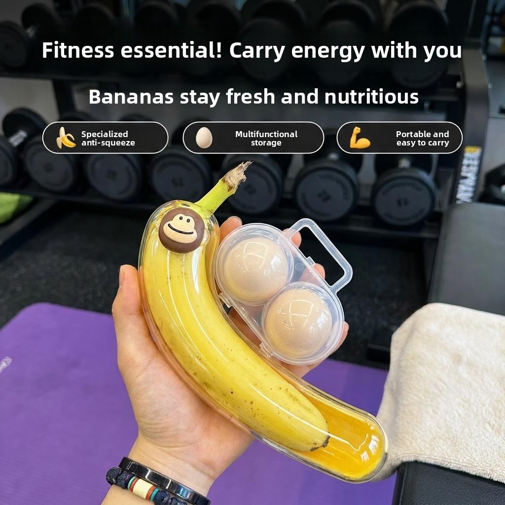 Portable Fitness Banana Storag – Nutrition Sports Fitness recenzja i cena
