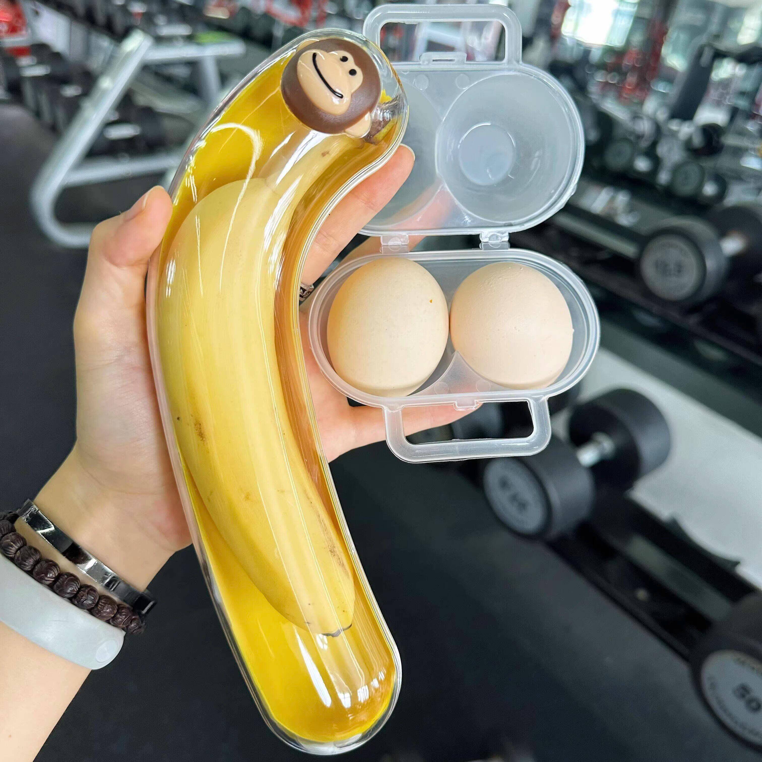 Portable Fitness Banana Storag – Nutrition Sports Fitness recenzja i cena