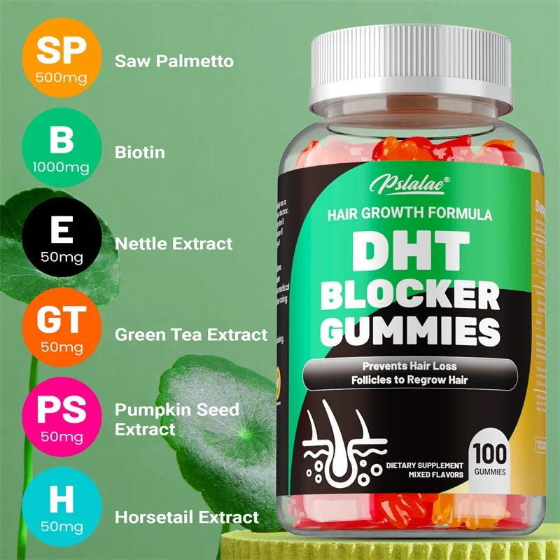 DHT Blocker Gummies - Reduces  – Biotin Hair Growth recenzja i cena