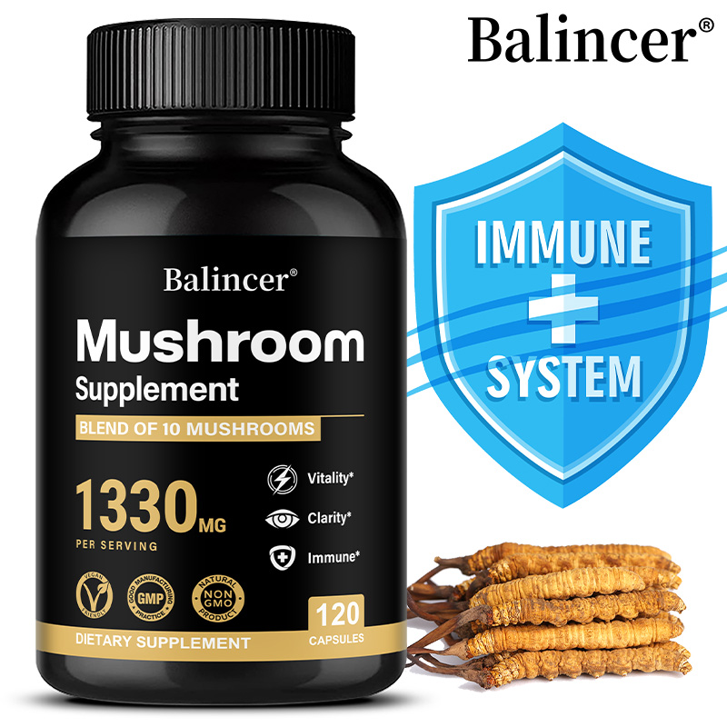 Mushroom Complex Capsules, Lio – Lion Mane Mushroom recenzja i cena
