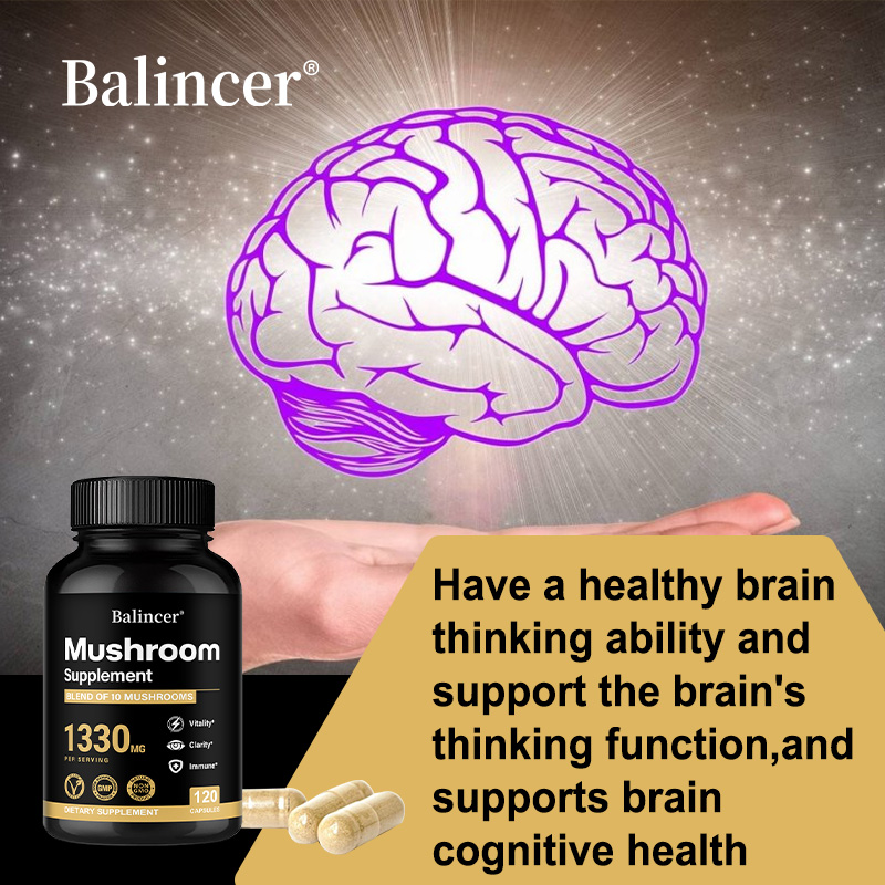Mushroom Complex Capsules, Lio – Lion Mane Mushroom recenzja i cena
