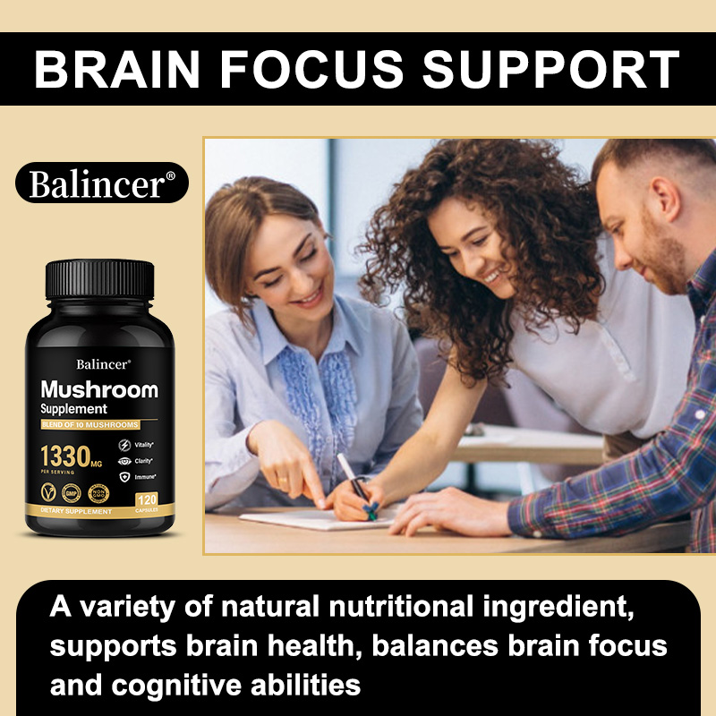 Mushroom Complex Capsules, Lio – Lion Mane Mushroom recenzja i cena