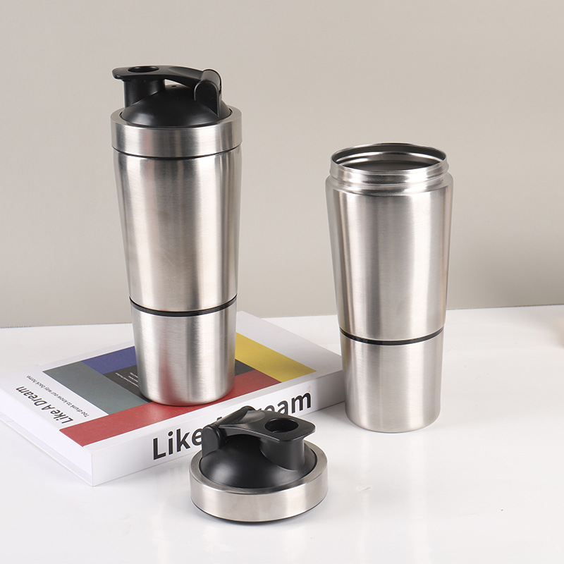 Stainless Steel Protein Shaker – Nutrition Sports Fitness recenzja i cena