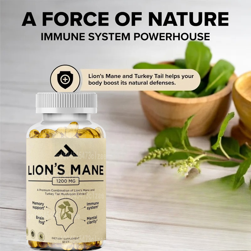 Lion Mane Supplement Capsules  – Lion Mane Mushroom recenzja i cena