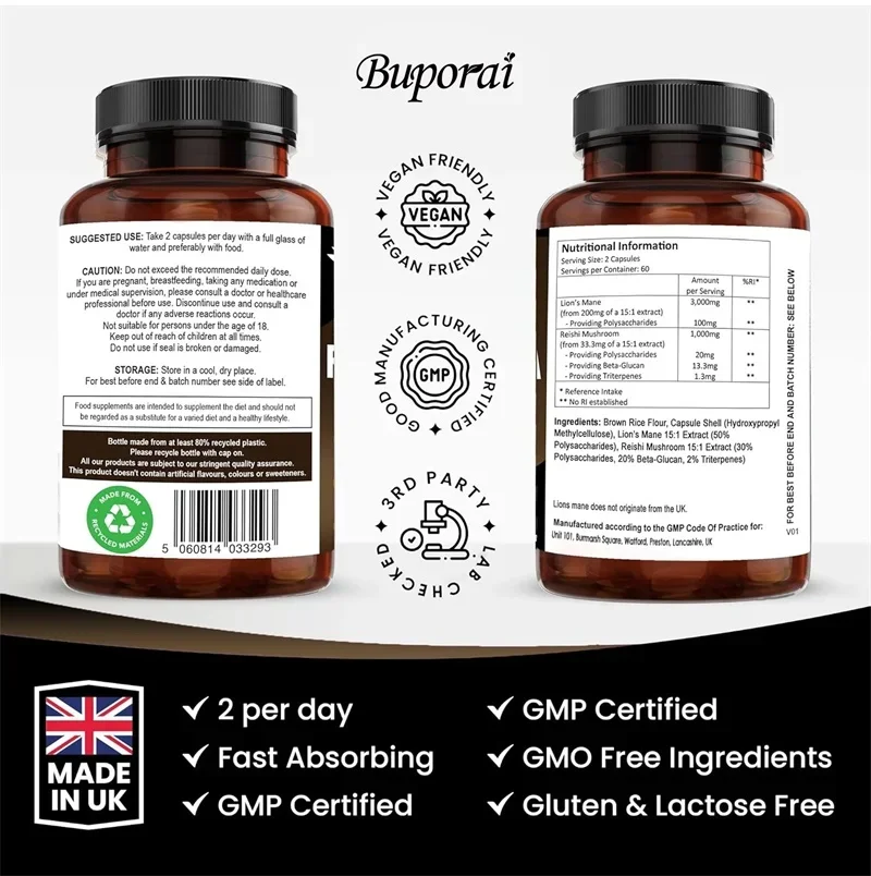 Lions Mane & Reishi Mushroom 4 – Lion Mane Mushroom recenzja i cena