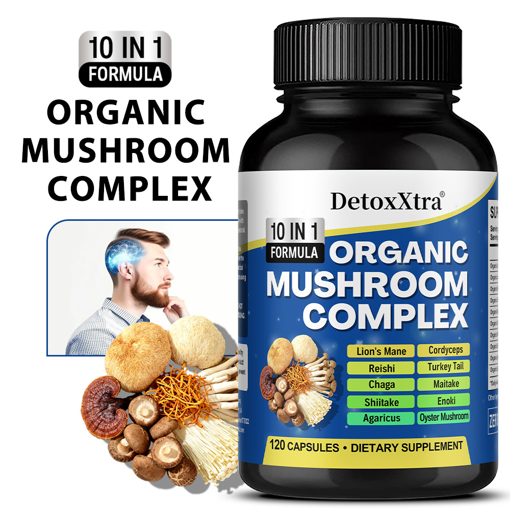 Mushroom Complex Capsules – Li – Lion Mane Mushroom recenzja i cena
