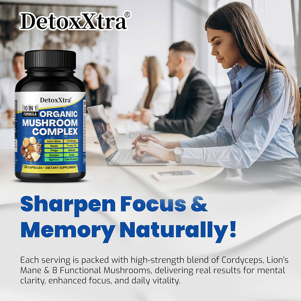 Mushroom Complex Capsules – Li – Lion Mane Mushroom recenzja i cena