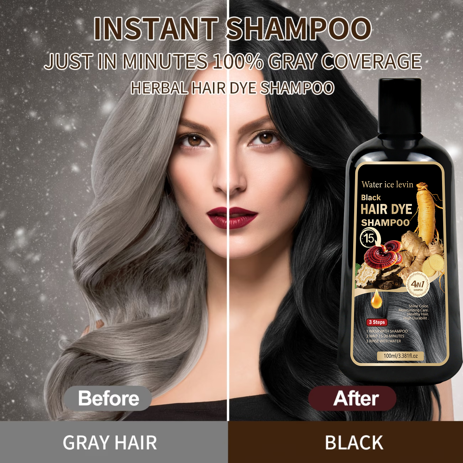 Black Sesame Ginseng Reishi Ha – Biotin Hair Growth recenzja i cena