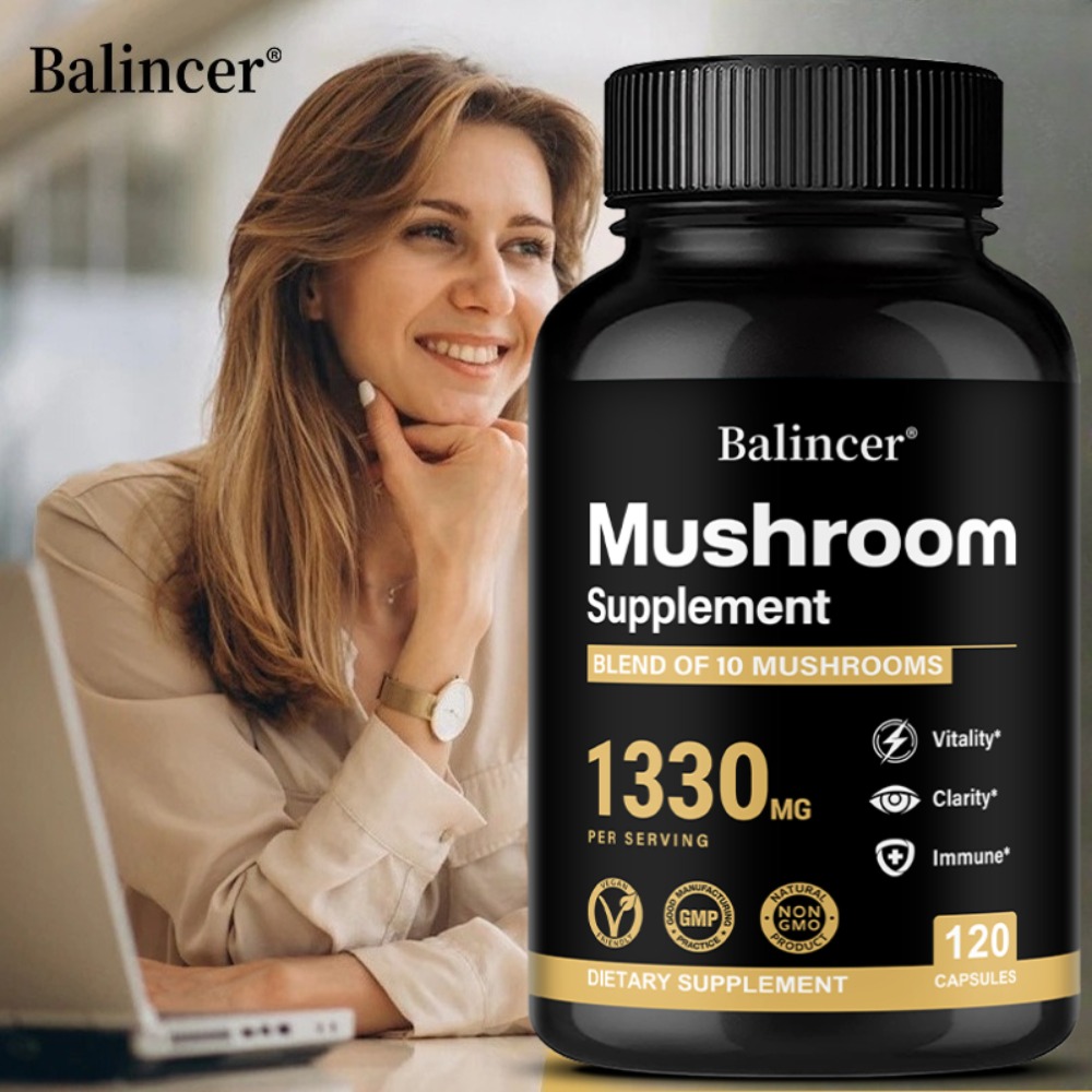 Mushroom Complex Supplements - – Lion Mane Mushroom recenzja i cena