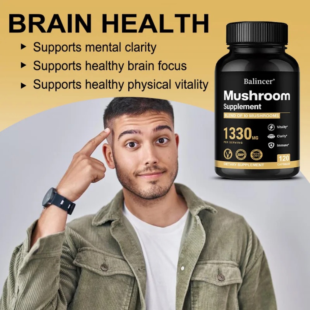 Mushroom Complex Supplements - – Lion Mane Mushroom recenzja i cena