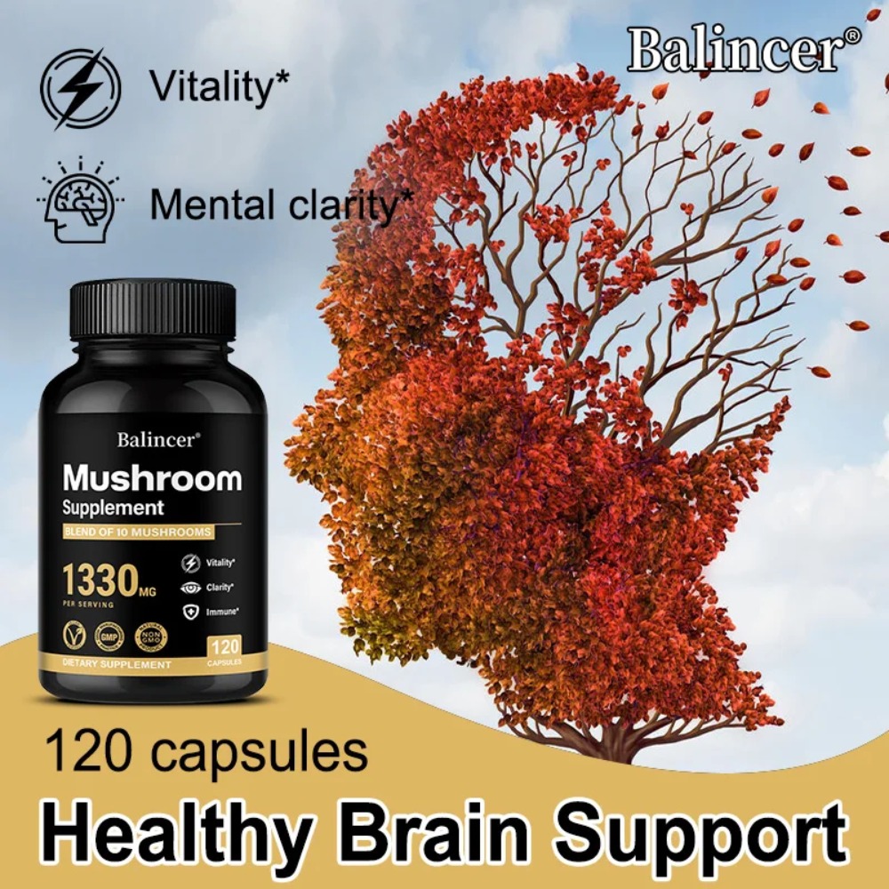 Mushroom Complex Supplements - – Lion Mane Mushroom recenzja i cena