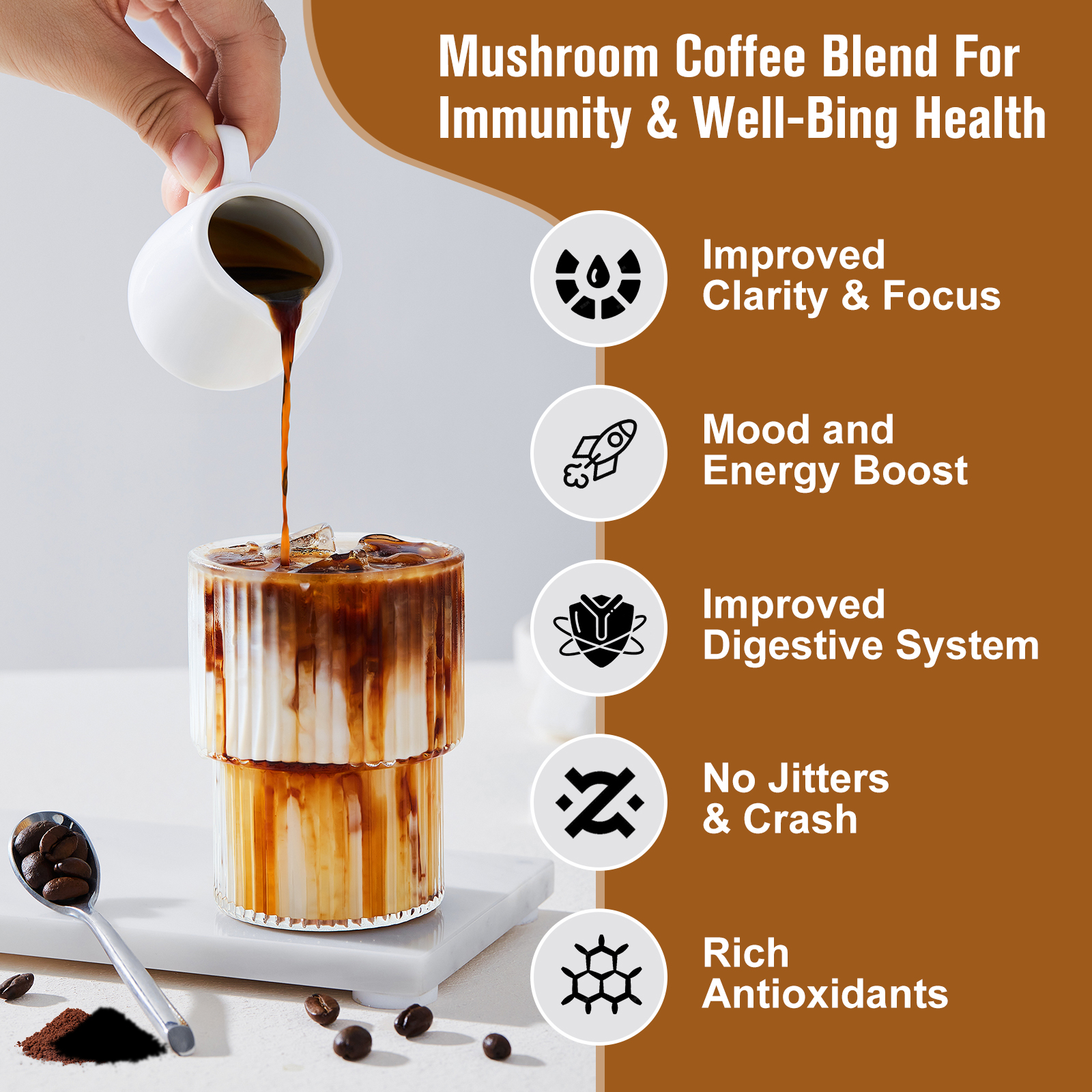 Organic Lion Mane Mushroom Cof – Lion Mane Mushroom recenzja i cena