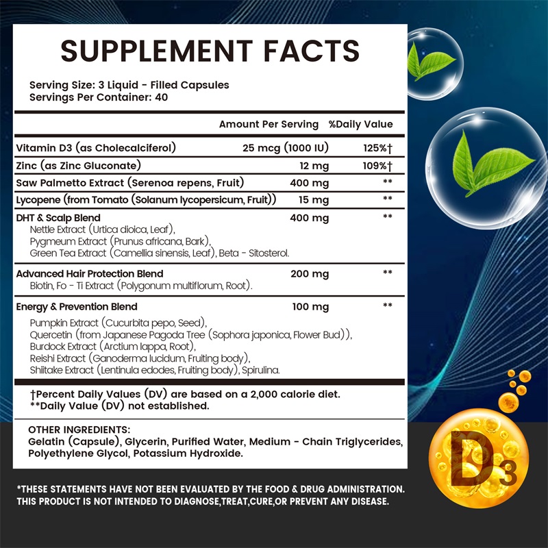 DHT Blockers for Men - Contain – Biotin Hair Growth recenzja i cena