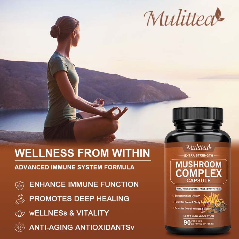 Mulittea 10x Mushroom Complex  – Lion Mane Mushroom recenzja i cena