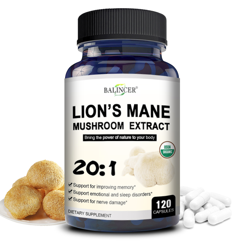 Lion's Mane - Nootropic Brain  – Lion Mane Mushroom recenzja i cena