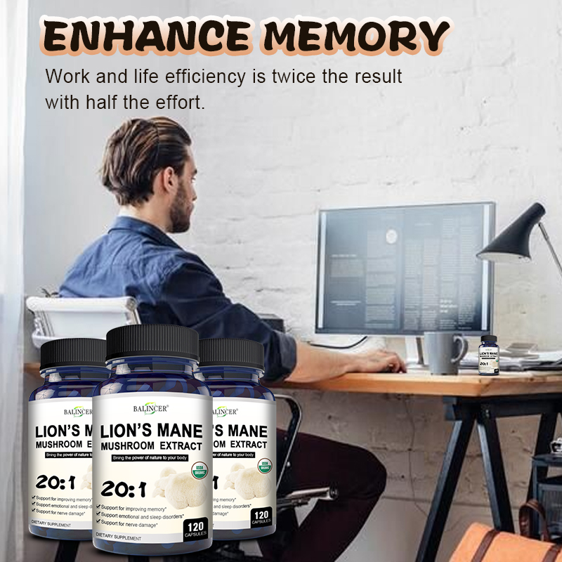 Lion's Mane - Nootropic Brain  – Lion Mane Mushroom recenzja i cena