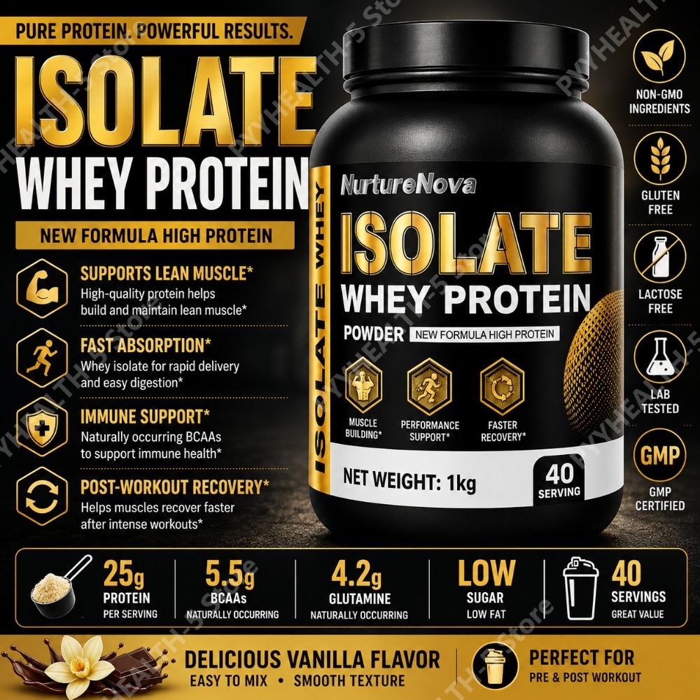 Isolate Whey Protein Powder 1k – Nutrition Sports Fitness recenzja i cena