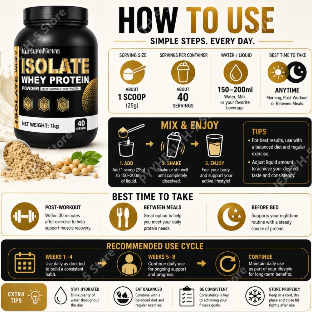 Isolate Whey Protein Powder 1k – Nutrition Sports Fitness recenzja i cena