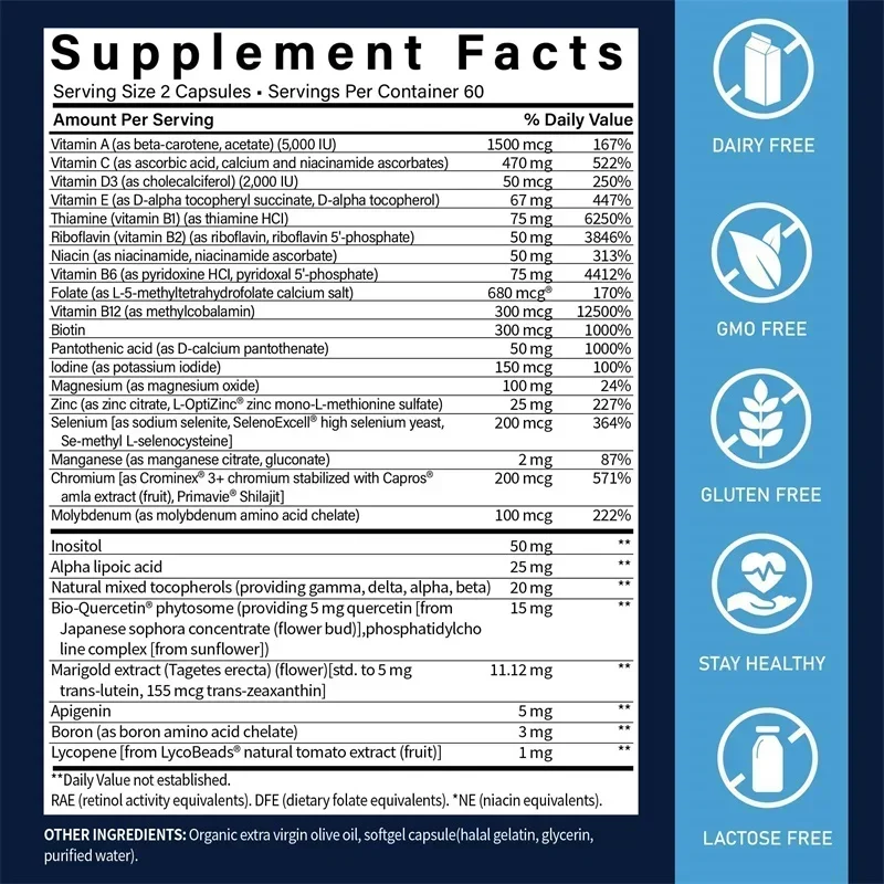 Two-Per-Day Multivitamin Suppl – Biotin Hair Growth recenzja i cena