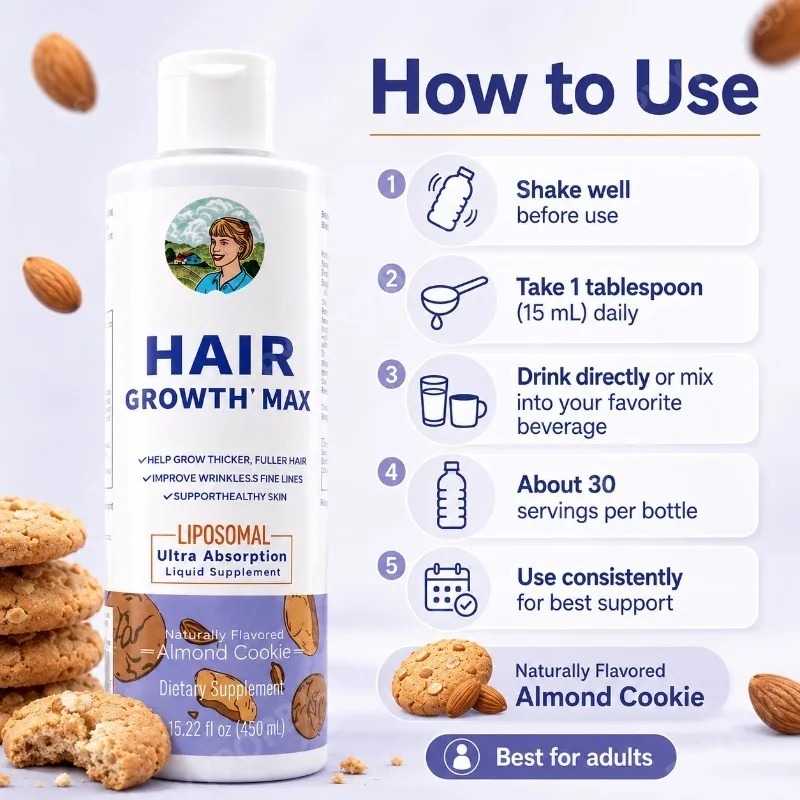 Women's Hair Growth MAX Liposo – Biotin Hair Growth recenzja i cena
